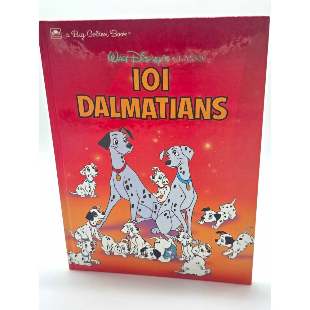 Golden Books Disney 101 Dalmatians Big Golden Book Hardcover